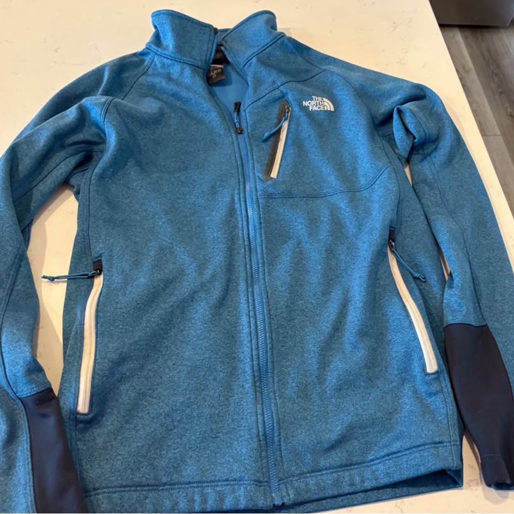 The North Face Blue Puffer Jacket